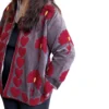15 Lakshmi Jacket. Color gris con corazones y abanicos