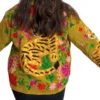 2 Lakshmi Jacket. Color mostaza con tigres de bengala
