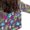 22 Lakshmi Jacket. Gris violáceo con flores