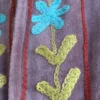 23 Lakshmi Jacket. Gris violáceo con flores