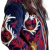 3 Lakshmi Jacket. Color azul rey y rojo