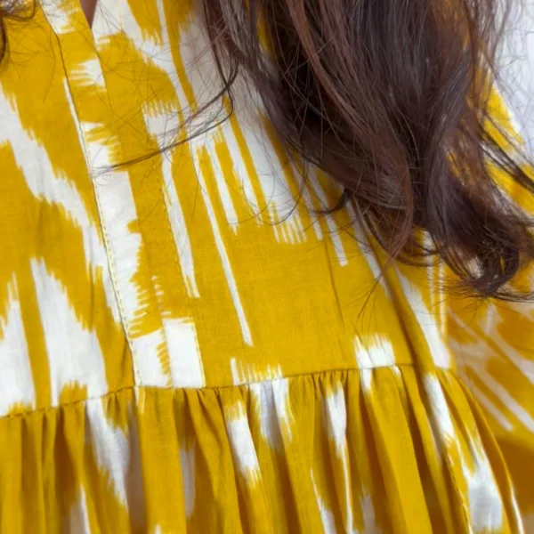 5 Shakti dress, Color amarillo